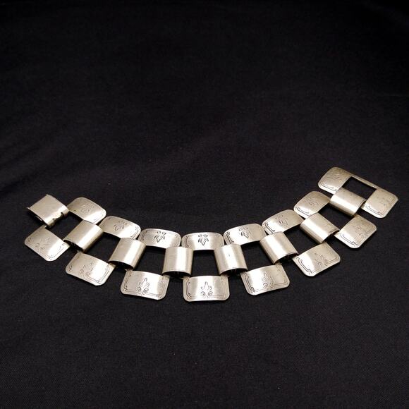 Vintage Sarah Coventry Bracelet, "Melody" Design, Silver Tone, 1970s Jewelry - Picture 9 of 10